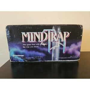 Vintage 1996 MindTrap Card Game By Great American Puzzle Factory Inc . USA Made
